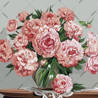 Paint by Numbers Kit Peonies in the Vase T40500043