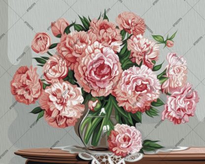 Paint by Numbers Kit Peonies in the Vase T40500043